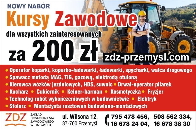 UNIJNE KURSY – SZKOLENIA ZAWODOWE