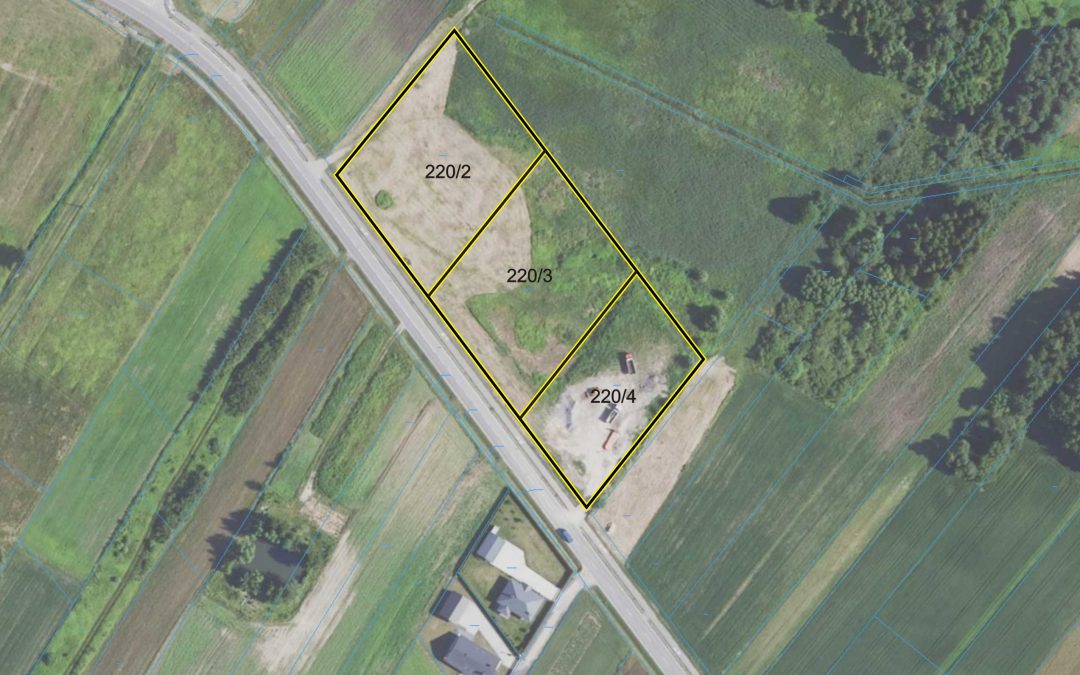 Nowe działki inwestycyjne