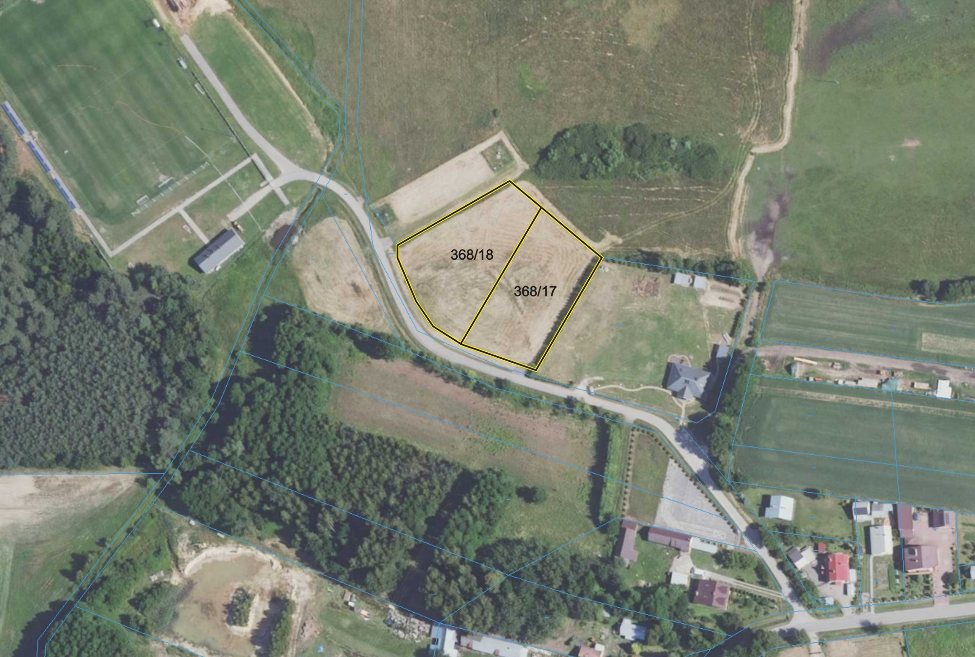 Lisie Jamy działki nr 368/17, 368/18