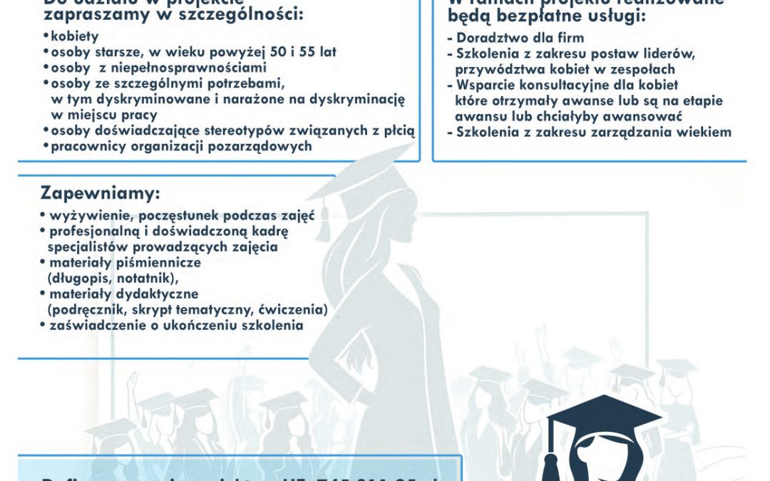 Twoja szansa – czas na rynek pracy bez dyskryminacji i bez segregacji płci