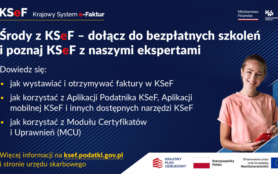 Bezpłatne szkolenia „Środy z KSeF”