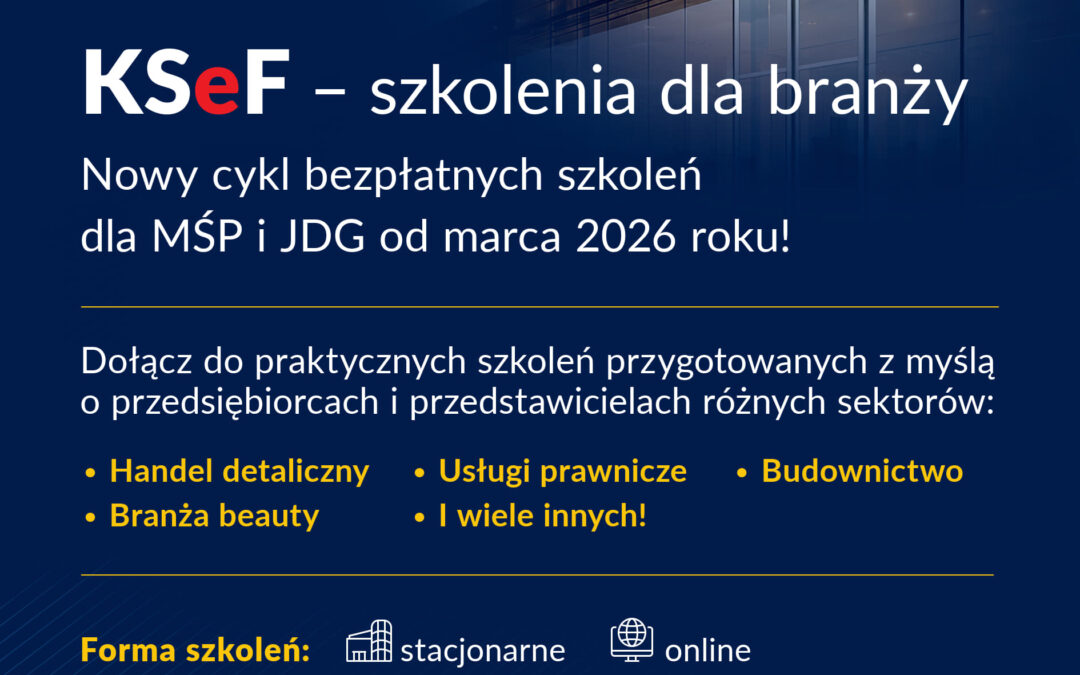 KSeF – szkolenia dla branży